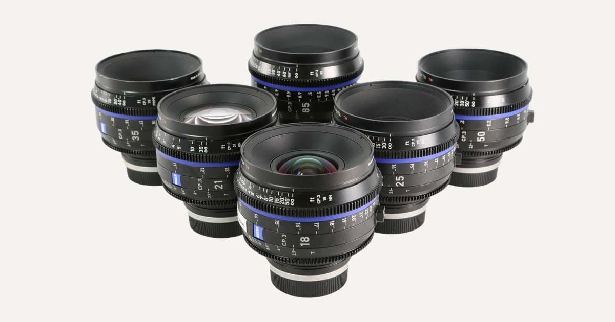 Carl Zeiss CP3 Lens Kit